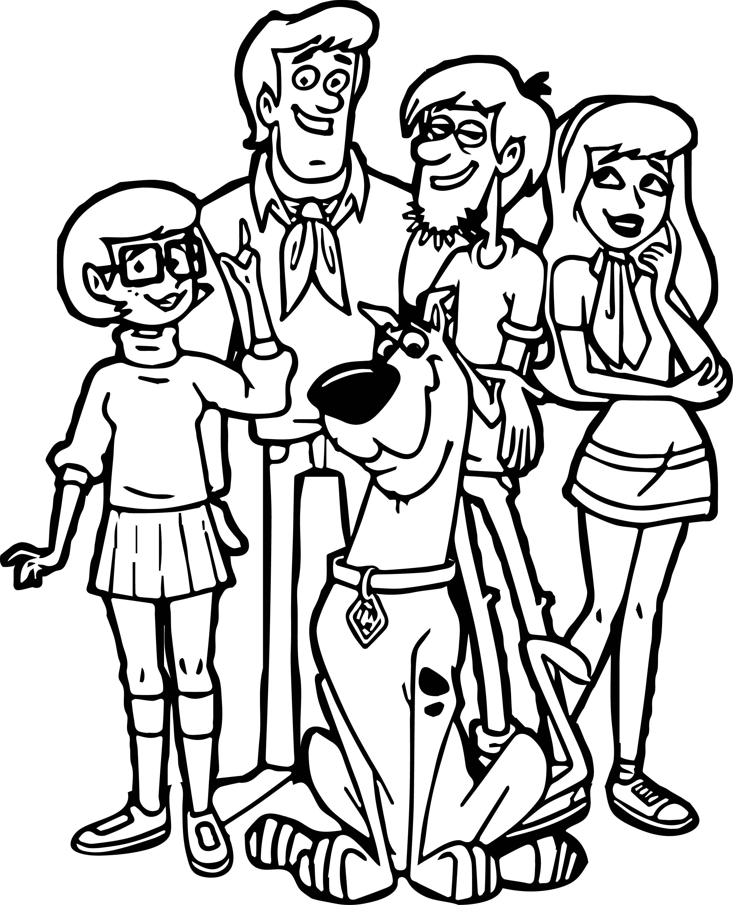Scooby Doo Coloring Pages With Scooby Doo Coloring Pages Print 2498x3085 Scooby Doo Coloring Pages With Scooby Doo Coloring Pages Print