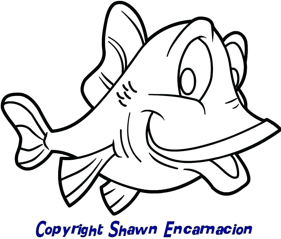 Cartoon Fish Coloring Pages Cartoon Fish Coloring Pages Simple 938x797 Cartoon Fish Coloring Pages Cartoon Fish Coloring Pages Simple