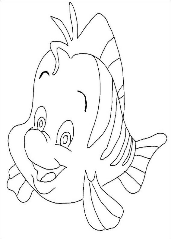 Cartoon Fish Coloring Page 567x794 Cartoon Fish Coloring Page