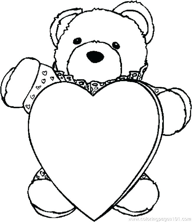 650x753 Panda Bear Coloring Page Coloring Page Bear Printable Hearts