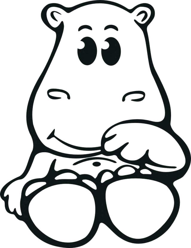 Hippo Coloring Sheet Sweet Pages Image Cartoon Hippopotamus 640x829 Hippo Coloring Sheet Sweet Pages Image Cartoon Hippopotamus