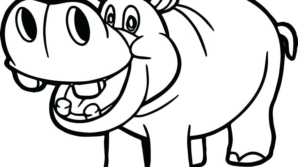 Hippopotamus Coloring Pages Hippo Coloring Pages Baby Cartoon 1024x576 Hippopotamus Coloring Pages Hippo Coloring Pages Baby Cartoon