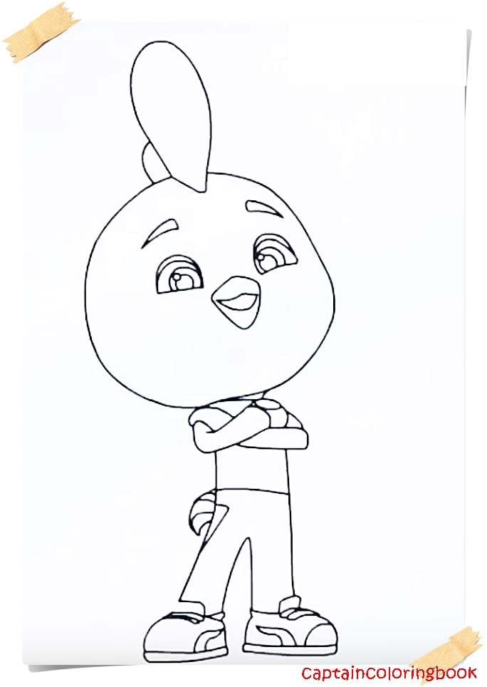 Top Wing New Series Cartoon Coloring Page 684x964 Top Wing New Series Cartoon Coloring Page