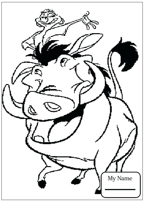 578x810 Hyena Coloring Page Coloring Pages For Kids Lion King