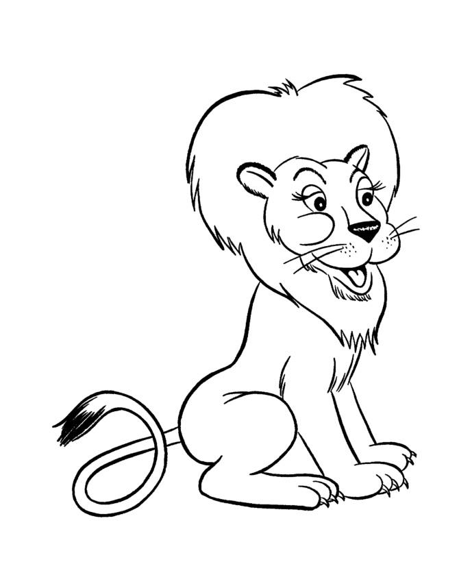 670x820 Lion Coloring Pages Printable