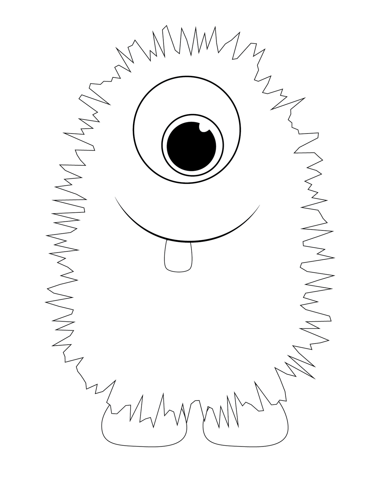 Monster Printable Templates Kids Crafts Monsters Within 1236x1600 Monster Printable Templates Kids Crafts Monsters Within