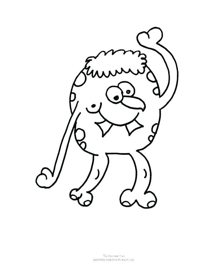 Cartoon Monster Coloring Pages Monster Coloring Pages Monster 728x916 Cartoon Monster Coloring Pages Monster Coloring Pages Monster