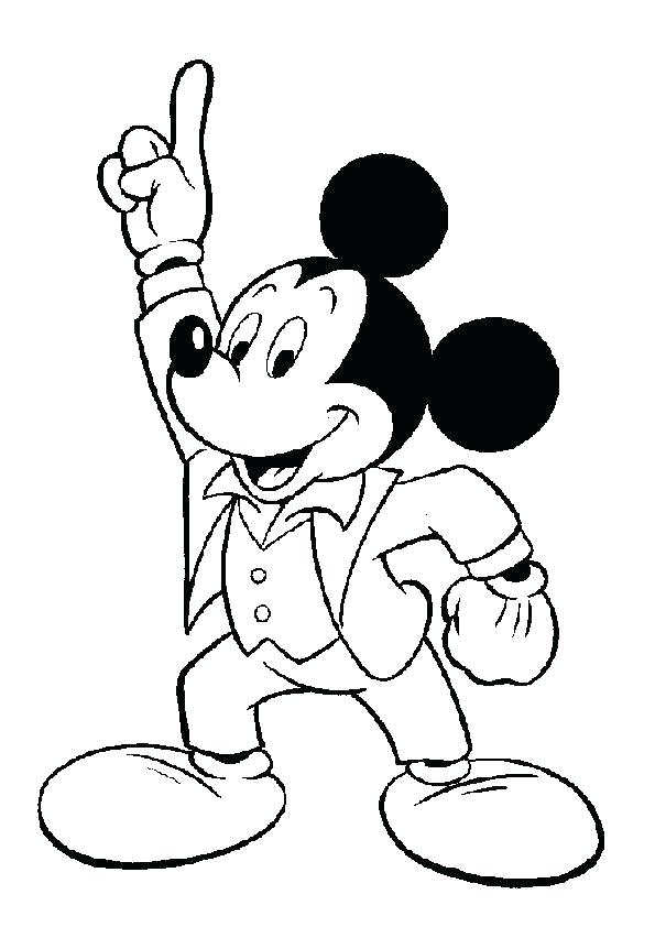 Mickey Printable Coloring Pages Mickey Mouse Coloring Template 595x842 Mickey Printable Coloring Pages Mickey Mouse Coloring Template
