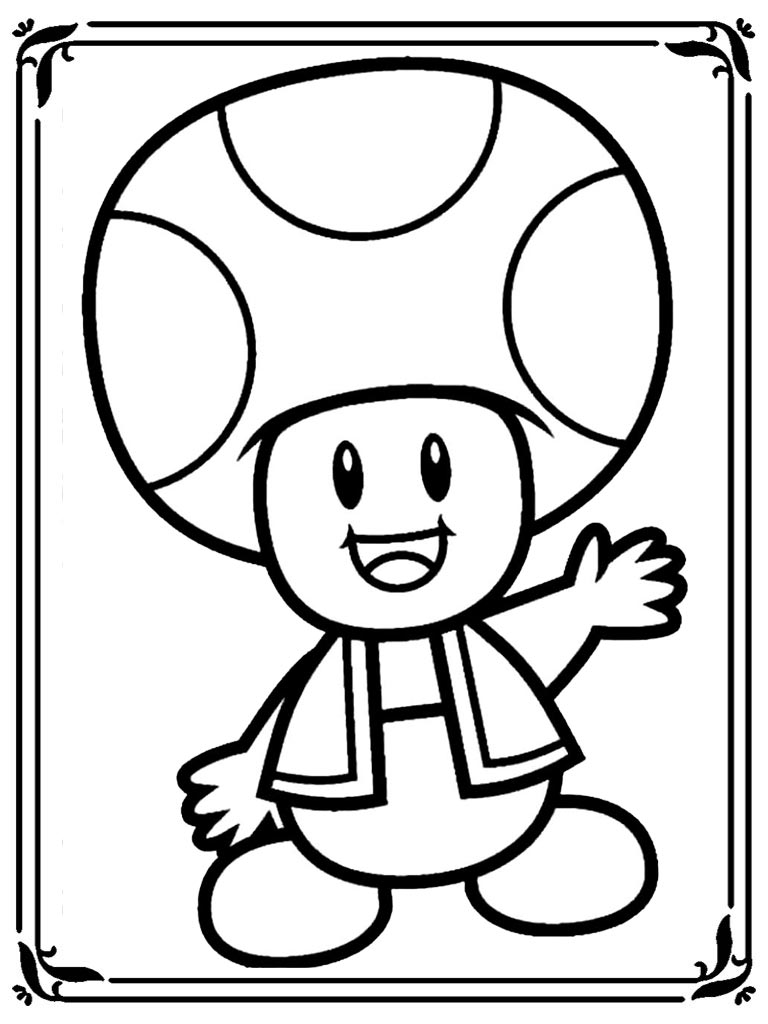 30 Mario Mushroom Coloring Page, Pin Mushroom Super Mario Brothers 768x1024 30 Mario Mushroom Coloring Page, Pin Mushroom Super Mario Brothers