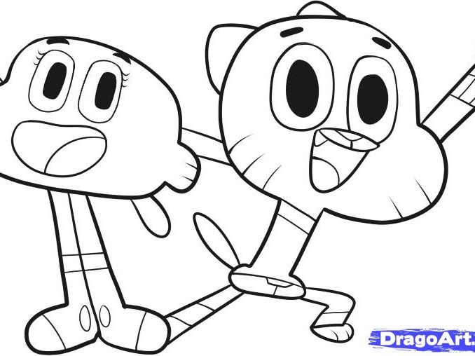 678x508 Cartoon Network Colouring Pages Printable Cartoon Network Regular