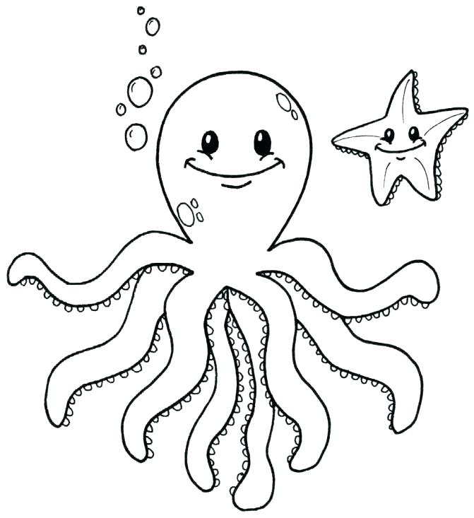 Coloring Page Octopus Professor Inkling Octopus Of The Coloring 671x733 Coloring Page Octopus Professor Inkling Octopus Of The Coloring