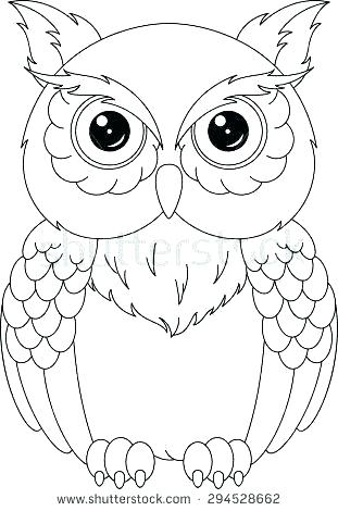 311x470 Owl Coloring Pages To Print Picture Owl Coloring Pages To Print