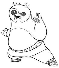 236x269 K Kung Fu Panda 40 Printable Kung Fu Panda Coloring Pages