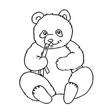 230x230 Top 25 Free Printable Cute Panda Bear Coloring Pages Online