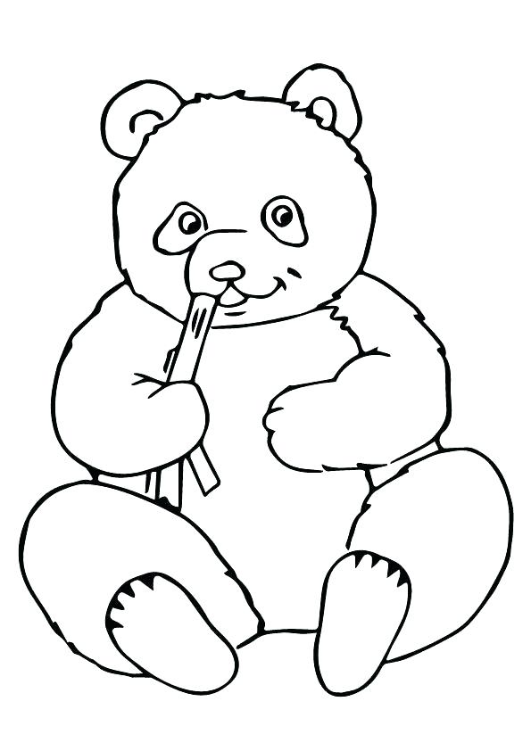 595x842 Cartoon Panda Coloring Pages Excellent Panda Coloring Page About