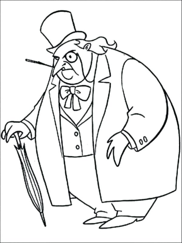 600x798 Cartoon Penguin Coloring Pages Coloring Pages Of Cartoon Penguins