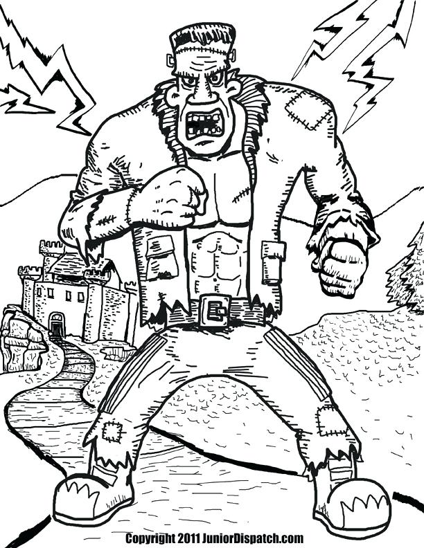 612x792 Frankenstein Coloring Page Frankenstein Coloring Page Coloring