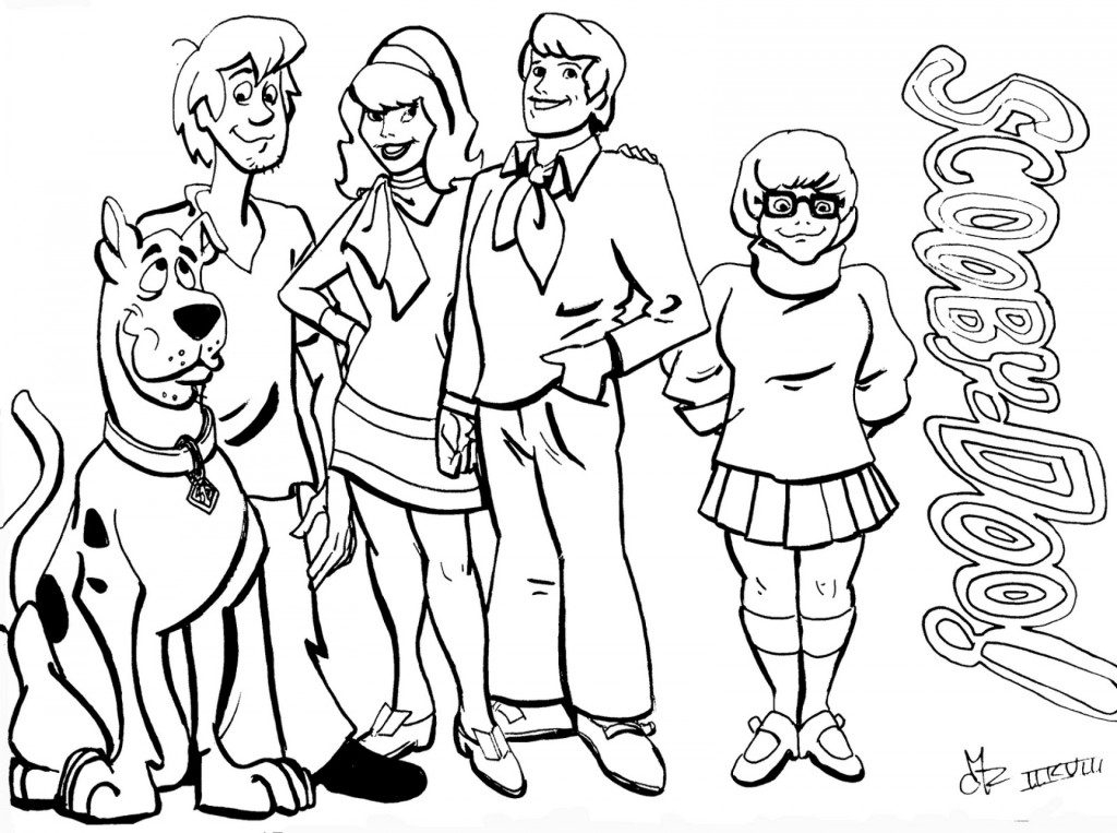 1024x763 Printable Coloring Pages Of Cartoon Network Characters Coloring