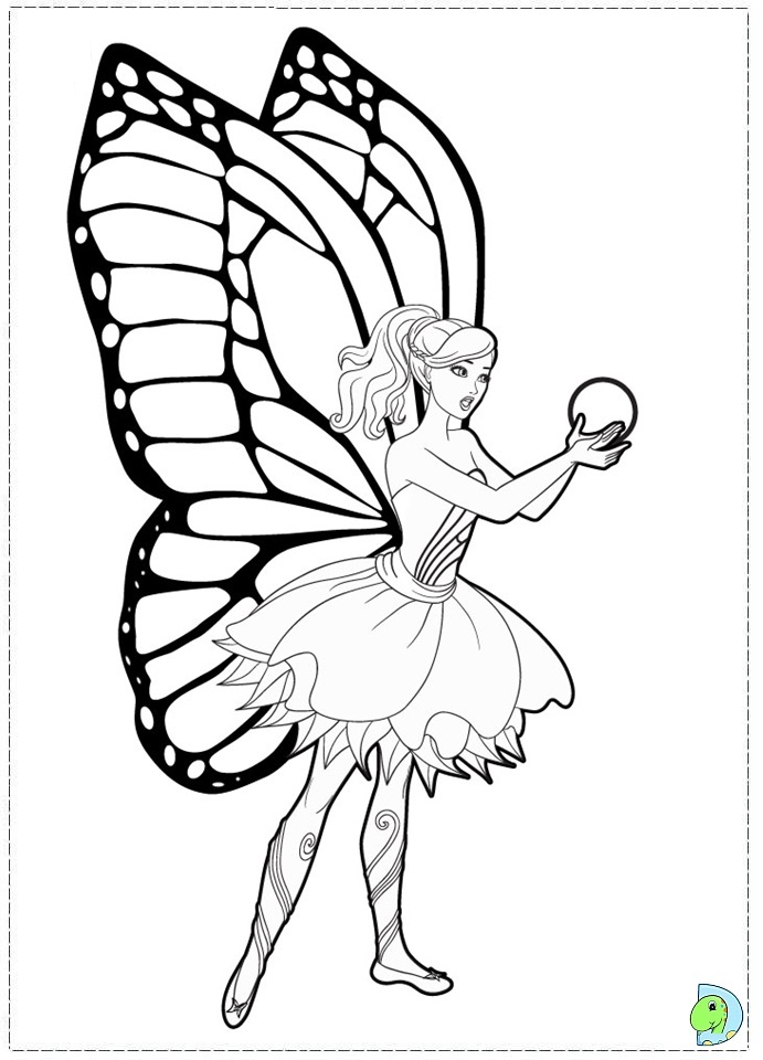 691x960 Fairy Princess Coloring Pages 11
