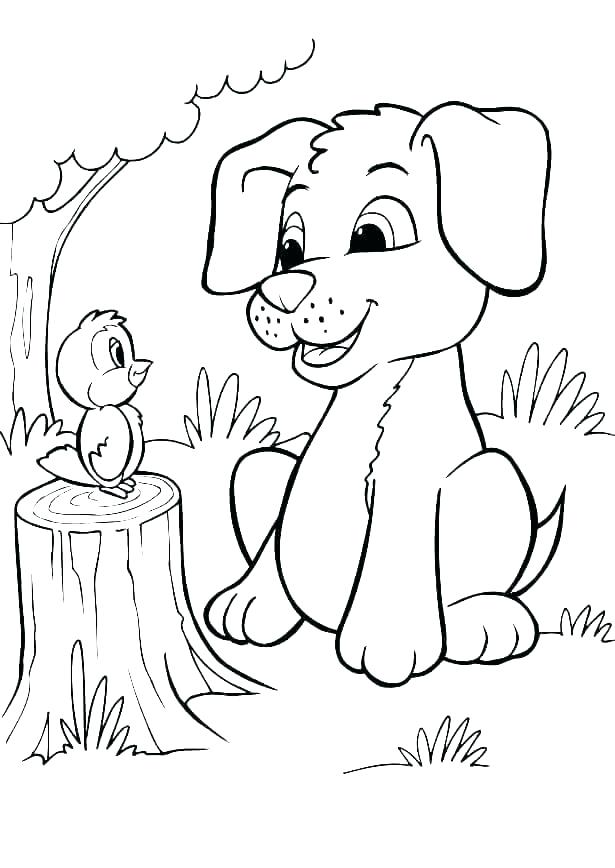Dogs Coloring Page Dog Bone Coloring Pages Cartoon Dogs Colouring 615x868 Dogs Coloring Page Dog Bone Coloring Pages Cartoon Dogs Colouring