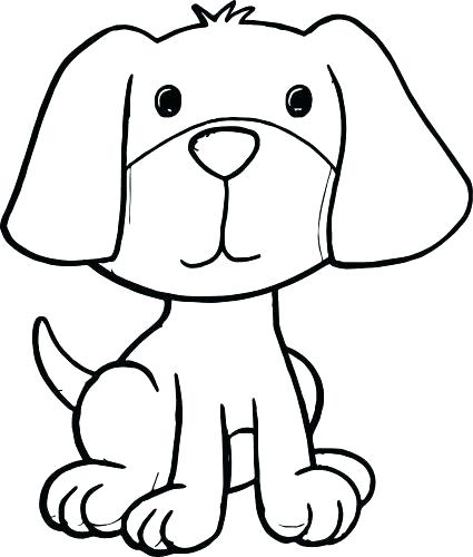 Baby Puppies Coloring Pages 425x500 Baby Puppies Coloring Pages