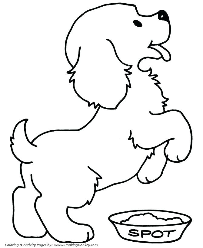 Cartoon Puppies Coloring Pages Puppy 670x820 Cartoon Puppies Coloring Pages Puppy