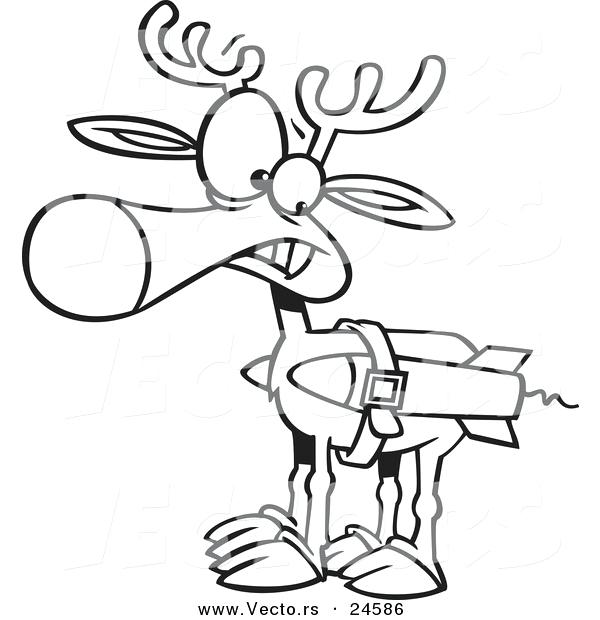 600x620 Reindeer Coloring Page Reindeer Coloring Pages Pages Rudolph