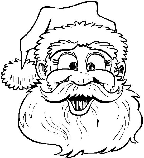 Kids N 85 Coloring Pages Of Christmas Santa Claus 546x600 Kids N 85 Coloring Pages Of Christmas Santa Claus