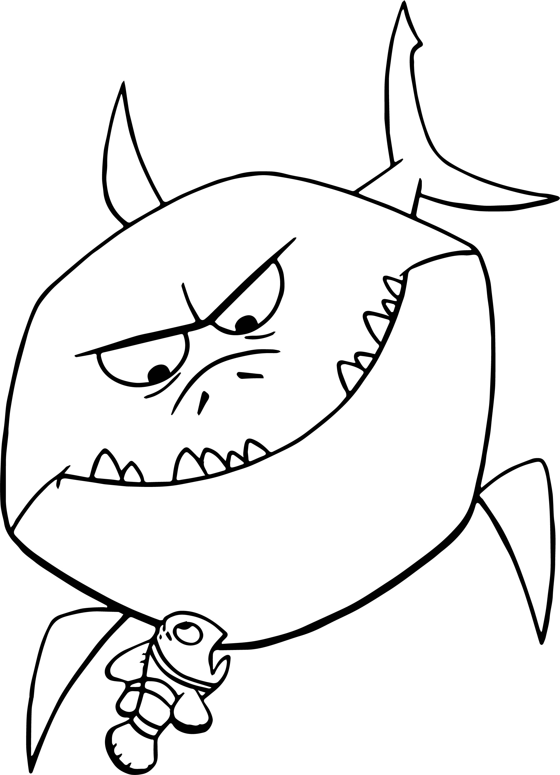 2221x3075 Disney Finding Nemo Bruce Shark Coloring Pages Wecoloringpage