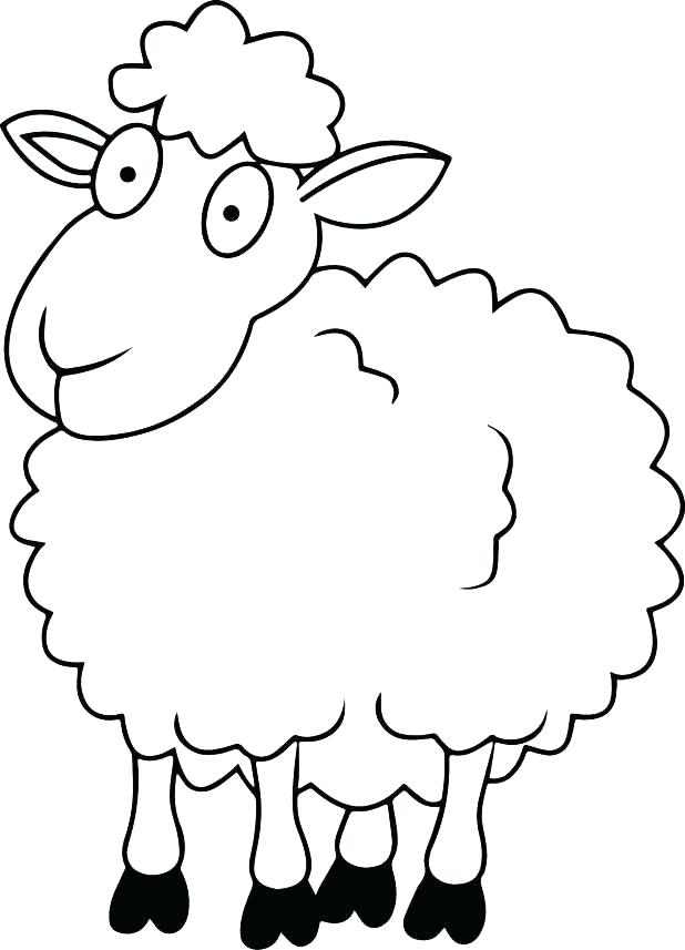 618x857 Lost Sheep Coloring Page For Coloring Page Of Sheep Innovation