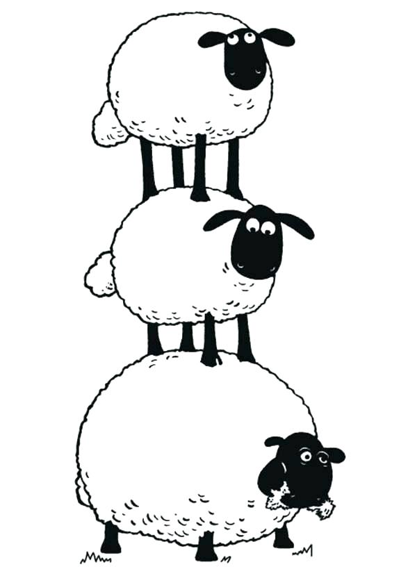 600x816 Idea Sheep Coloring Page And Sheep Coloring Pages Printable Lamb