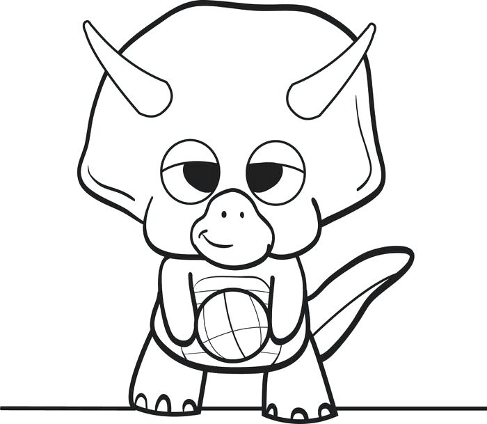 700x609 Preschool Dinosaur Coloring Pages Beautiful Cartoon Dinosaur
