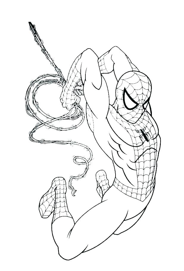 618x910 Spiderman Cartoon Coloring Pages Beautiful Decoration Coloring