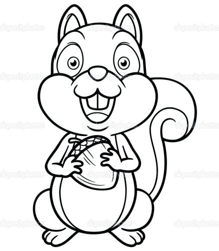 Coloring Pages Squirrel Coloring Pages. Squirrel Coloring Pages 438x500 Coloring Pages Squirrel Coloring Pages. Squirrel Coloring Pages