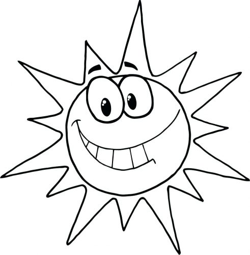 491x500 Coloring Pages ~ Sun Coloring Page Flower Aztec Sun Coloring Page