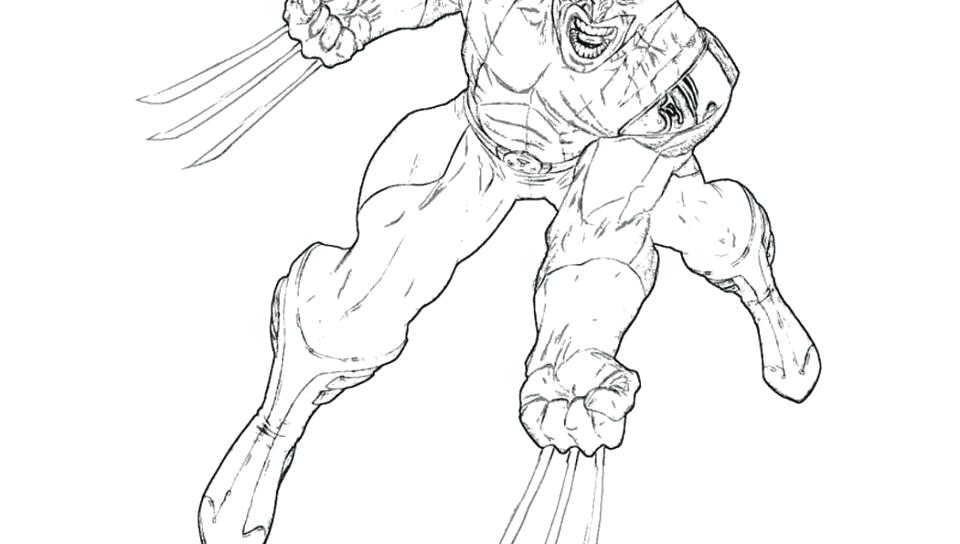 960x544 Wolverine Coloring Pages Cute Wolverine Coloring Pages Image