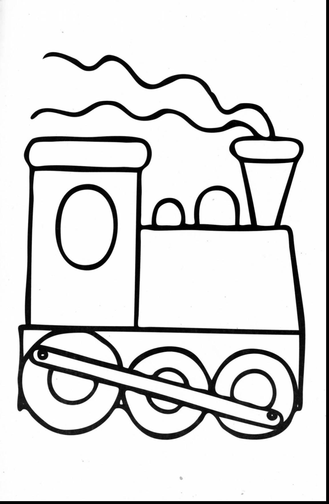 1152x1760 Cartoon Train Coloring Pages For Kids Toddlers