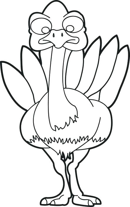 Printable Turkey Coloring Pages Free Printable Turkey Coloring 442x700 Printable Turkey Coloring Pages Free Printable Turkey Coloring