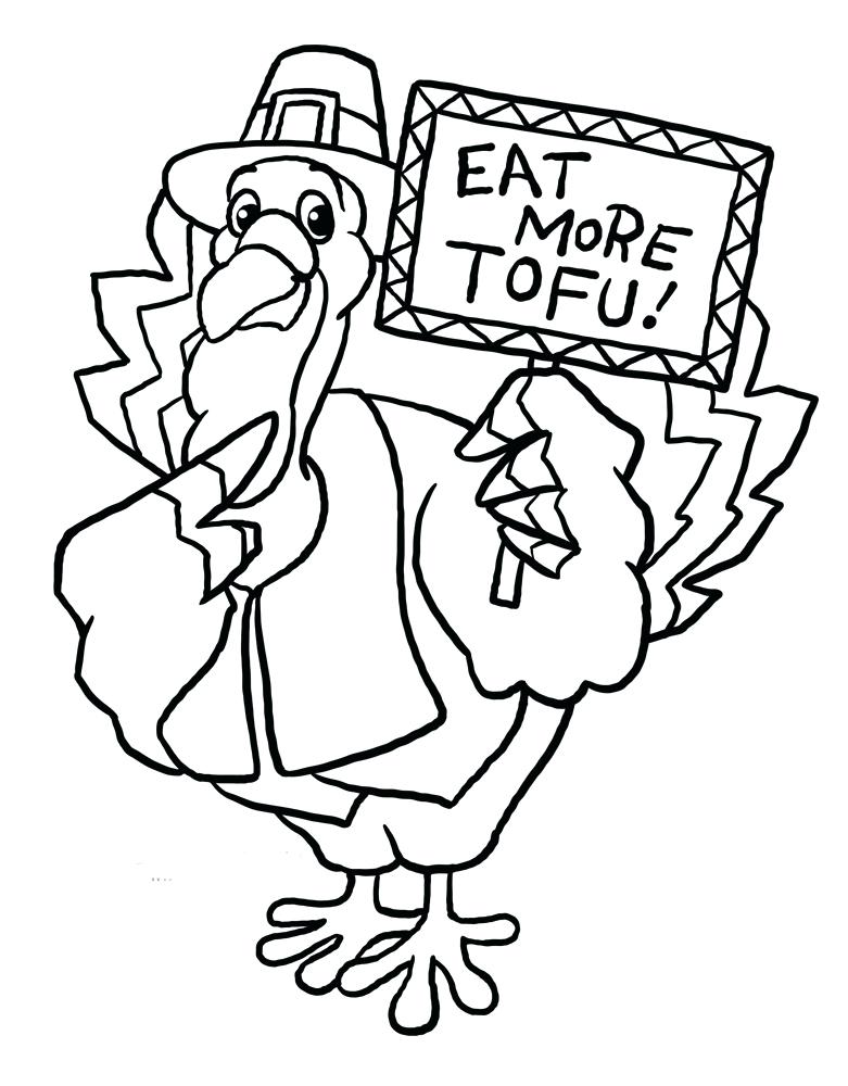 Turkey Coloring Picture 781x1000 Turkey Coloring Picture