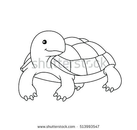 450x428 Cartoon Turtle Coloring Pages Good Turtle Coloring Pages Online