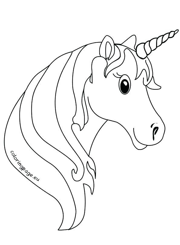 Cute Baby Unicorn Coloring Pages 595x808 Cute Baby Unicorn Coloring Pages