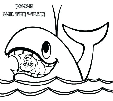 470x423 Jonah And The Whale Coloring Pages