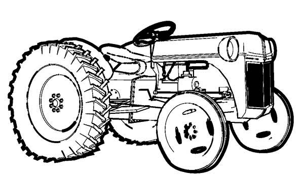 600x348 Farm Tractor Coloring Page Farm Tractor Coloring Page Color Nimbus