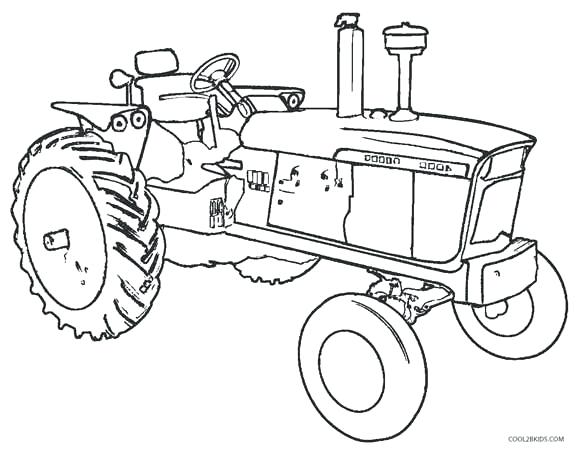 Case Tractor Coloring Pages at GetColorings.com | Free printable ...