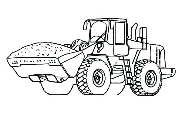 600x402 John Deere Tractor Coloring Pages To Print Deepart