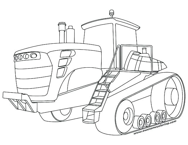 640x495 Coloring Pages Of Tractors Printable Tractor Coloring Page Free