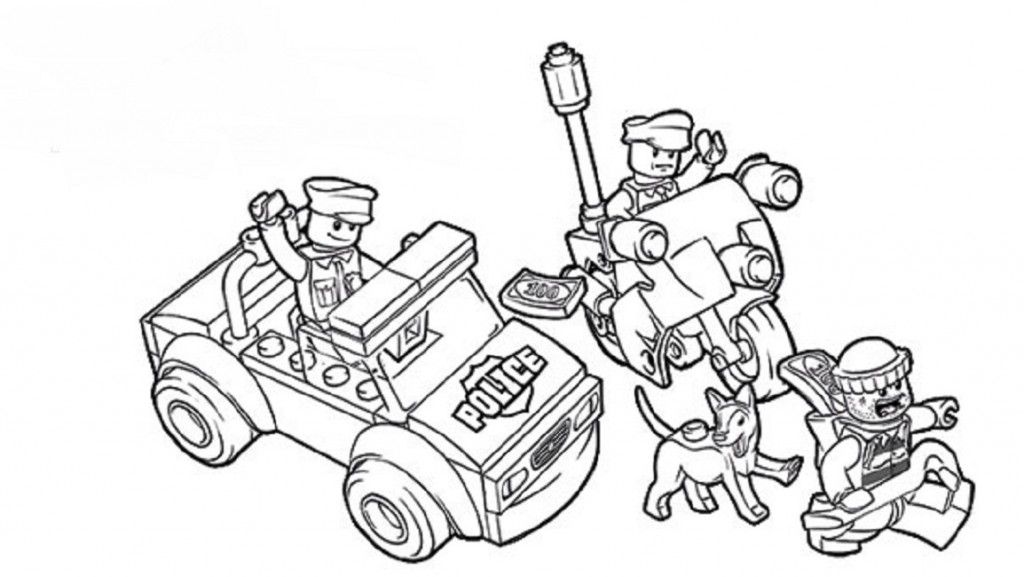 Lego Coloring Pages Police Movie Lego 1024x577 Lego Coloring Pages Police Movie Lego