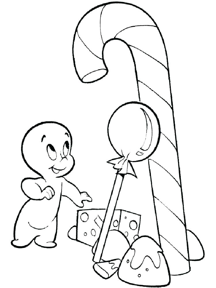 750x1000 Casper Coloring Pages The Friendly Ghost Coloring Page Casper