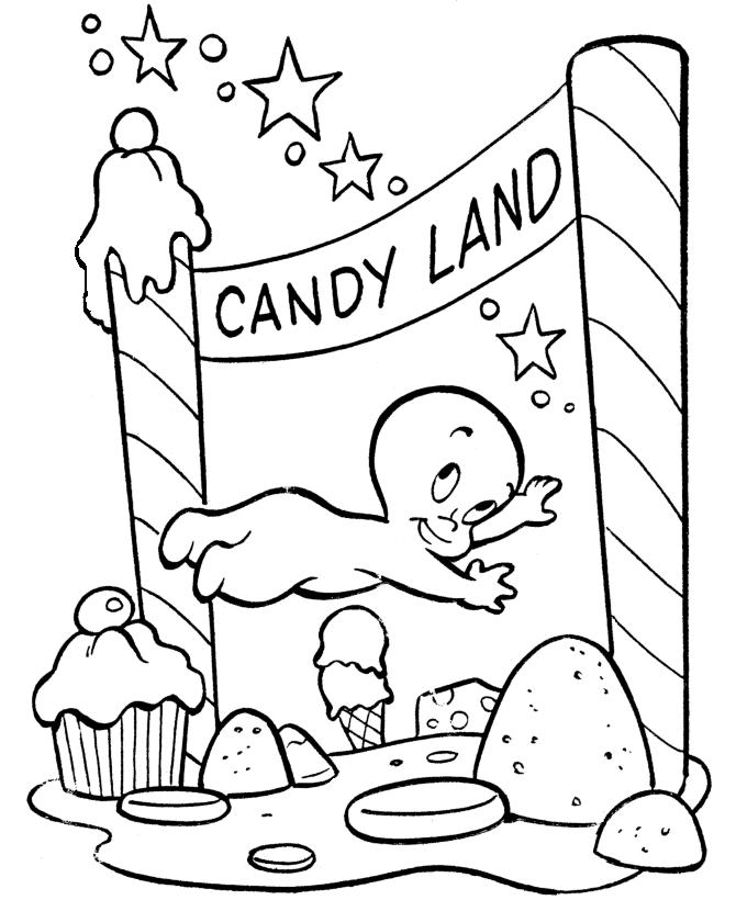 670x820 Casper Coloring Page 1