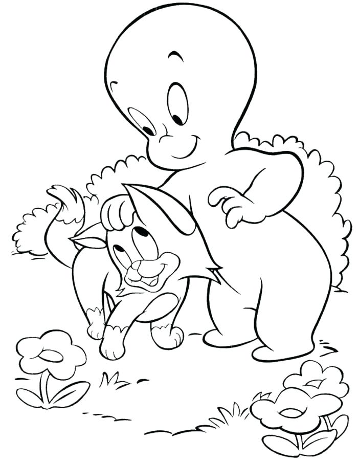 Casper Coloring Pages The Friendly Ghost Coloring Page Casper 700x905 Casper Coloring Pages The Friendly Ghost Coloring Page Casper